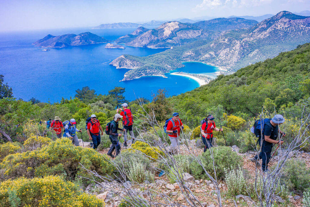 hiking Lycian way oludeniz