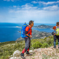 Hiking Trekking the Lycian Way Kalkan stunning coastline views