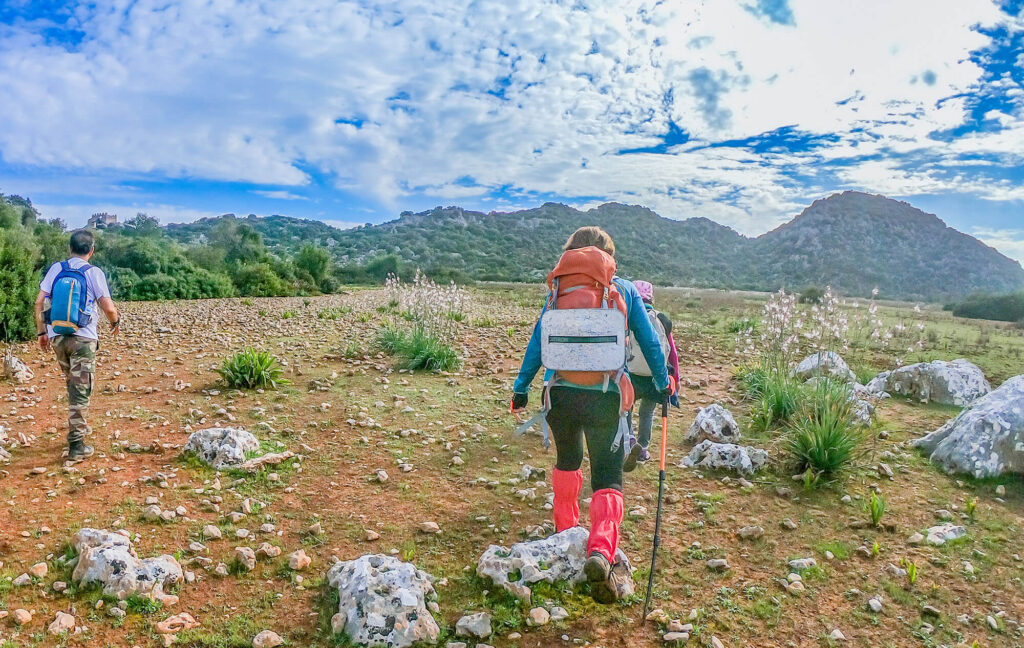 trekking-hiking lycian way-hikers-backpack-lycian trail walk