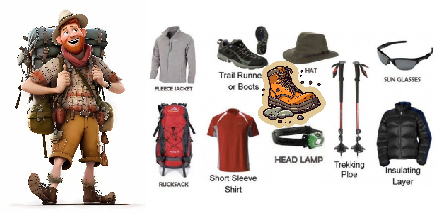 what to wear hiking-clothes and gears for male and female