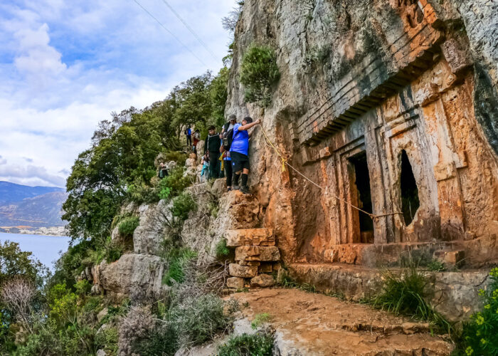 Lycian Way Hiking Kas Turkey- Likya Yolu Kaş Parkurları
