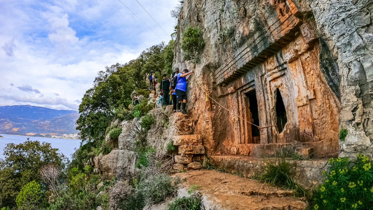 Lycian Way Hiking Kas Turkey- Likya Yolu Kaş Parkurları