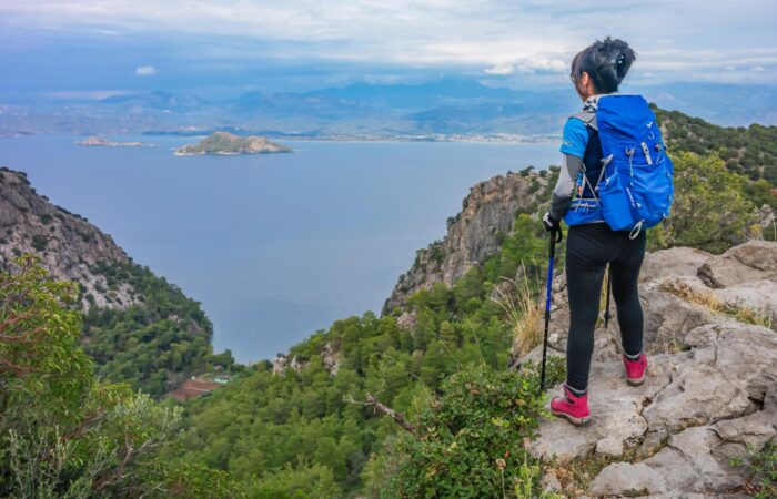 hiking trekking gears for lycian way trail in fethiye turkey antalya
