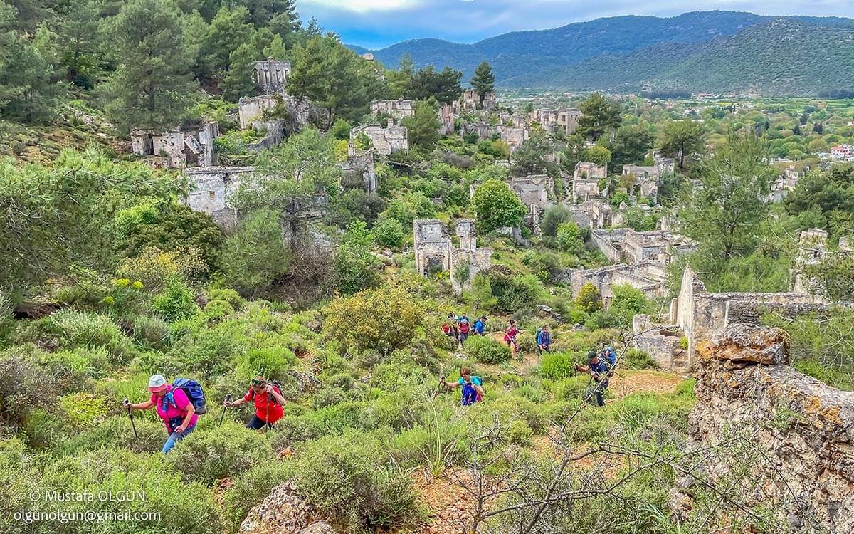 kayakoy-ghost town hike fethiye